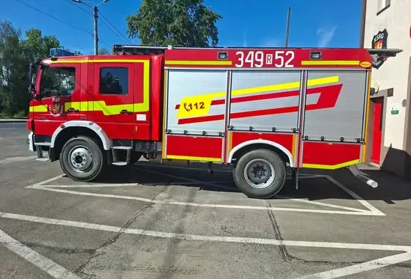 Mercedes Atego z remizy przeszedł lifting. Strażacy tłumaczą plotki