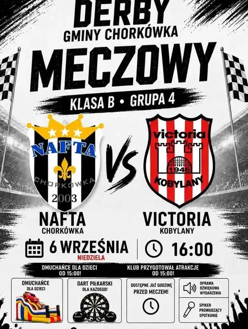 Derby w Chorkówce: Victoria Kobylany przyjeżdża w niedzielę