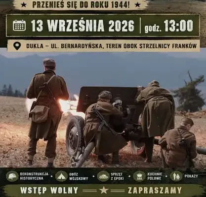 Echa Historii: Bitwa Karpacko-Dukielska w Dukli – program wydarzeń 12-13 września