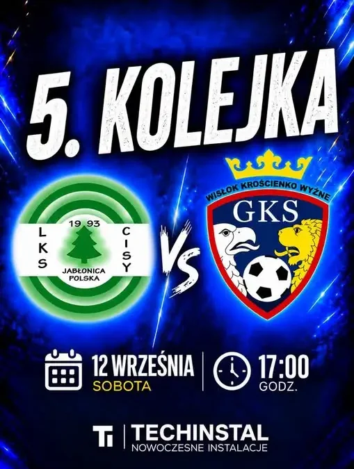 Wyjazdowe starcie 5. kolejki: LKS Cisy Jabłonica z kompletem punktów czeka na naszą drużynę