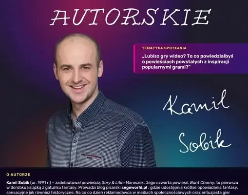 Spotkanie autorskie z Kamilem Sobikiem w Chorkówce