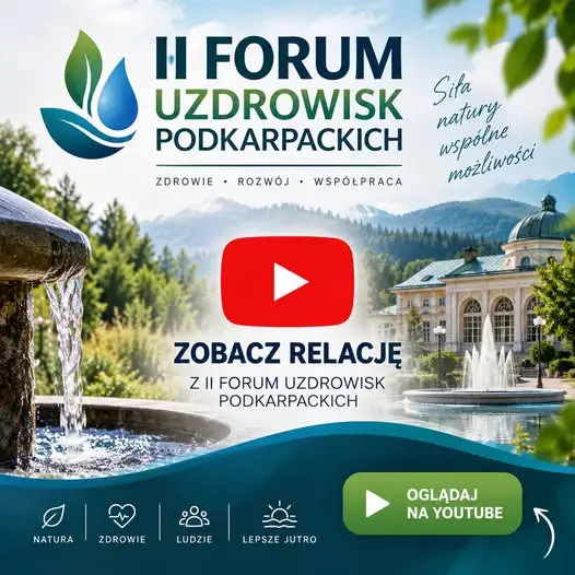 Iwonicz-Zdrój na II Forum „Uzdrowiska Podkarpackie” w Polańczyku