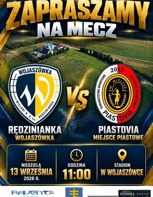 Rędzinianka Wojaszówka wraca na własny stadion. W niedzielę mecz z Piastovią
