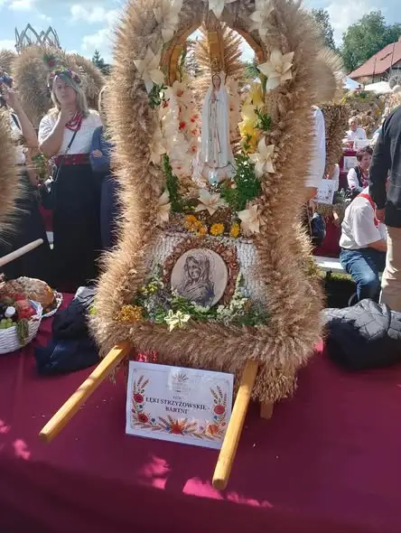 Gmina Wojaszówka na Dożynkach Prezydenckich w Tryńczy