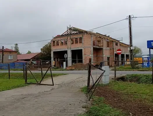 Nowa remiza w Wojaszówce – pierwsze efekty budowy widoczne