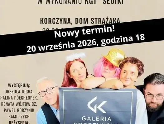 Korczyna: „Pierwsza lepsza” Fredry na scenie Domu Strażaka
