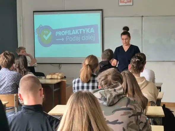 Iwonicz-Zdrój: „Profilaktyka – podaj dalej” w ZSGH