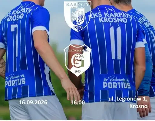 KKS Karpaty Krosno zagra z Guzikówką Krosno w Okręgowym Pucharze Polski