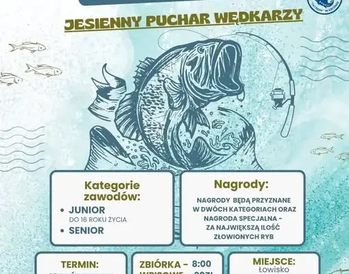 Zawody wędkarskie w Krośnie dla mieszkańców gminy Miejsce Piastowe