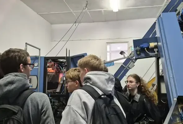 Uczniowie z Rymanowa-Zdroju zwiedzili Zakład Wód Mineralnych „Celestynka”