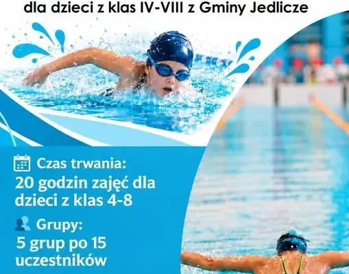 Gmina Jedlicze przedłuża nabór na bezpłatne zajęcia na basenie