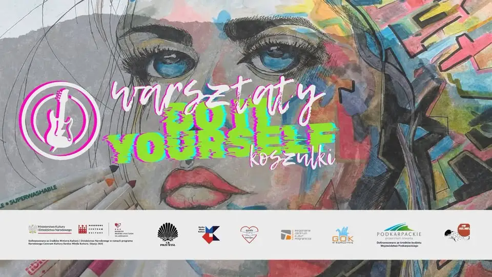 Warsztaty DIY w Korczynie – zaprojektuj własną koszulkę