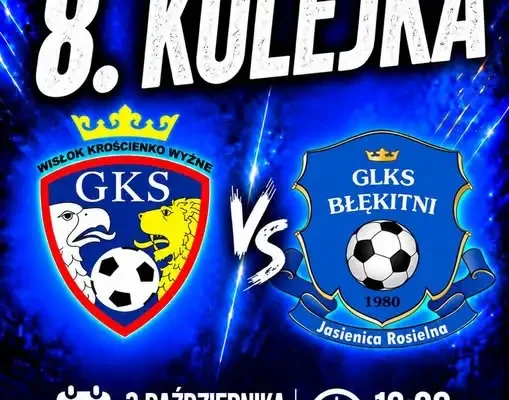Wiślok Kwiatkowice podejmie Błękitnych Jasienica Rosielna w 8. kolejce