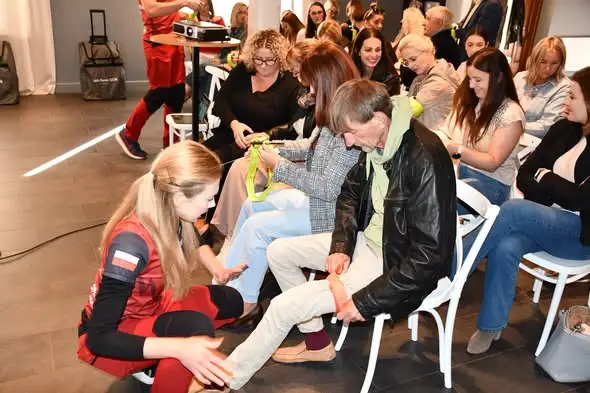 Mieszkańcy gminy Chorkówka uczyli się pierwszej pomocy