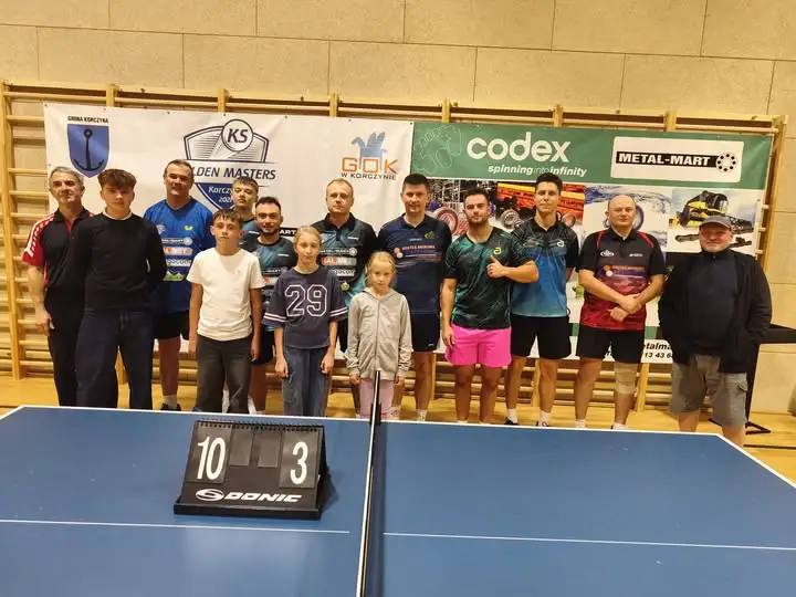 KS Golden Masters wygrywa inaugurację 3 ligi tenisa stołowego 10:3
