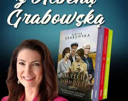 Ałbena Grabowska spotka się z czytelnikami w Rogach