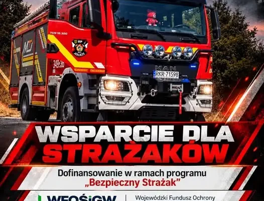 OSP KSRG Jedlicze z dofinansowaniem 10 050 zł na sprzęt ratowniczo-gaśniczy