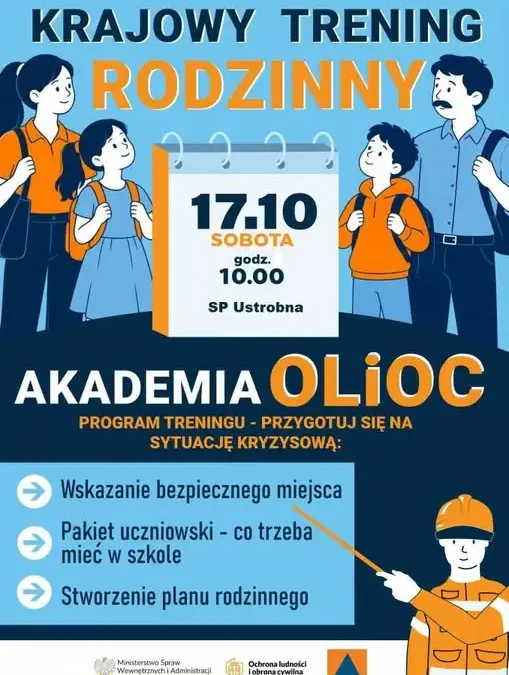 Krajowy Trening Rodzinny Akademii OLiOC w Ustrobnej – już w sobotę