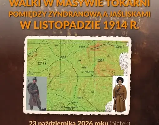 Walki w masywie Tokarni. Prelekcja historyczna w Dukli