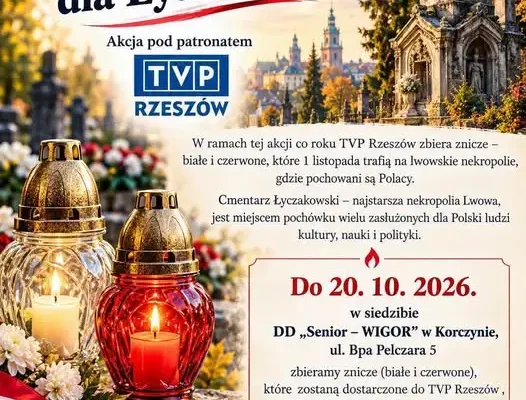 Korczyna włącza się w akcję „Światełko pamięci dla Łyczakowa”
