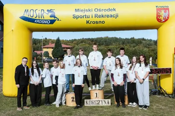 Wolontariusze z Korczyna wsparli II Korczyński Półmaraton Górski