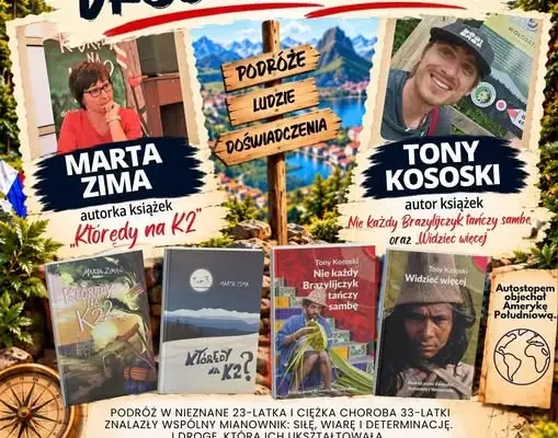 „Droga to ludzie” – Marta Zima i Tony Kososki w Iwoniczu-Zdroju