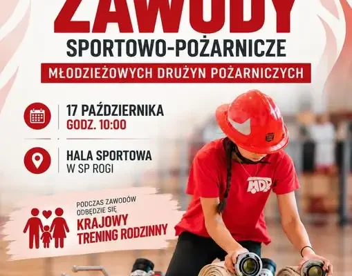 II Gminne Halowe Zawody Sportowo-Pożarnicze Młodzieżowych Drużyn Pożarniczych w Miejscu Piastowym