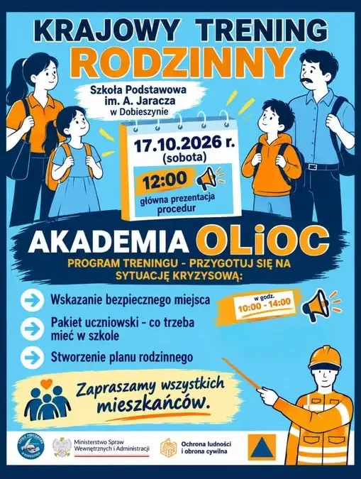 Krajowy Trening Rodzinny Akademii OLiOC w Dobieszynie – 17 października