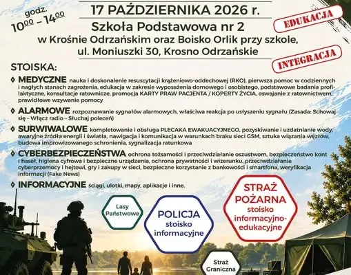 Krośnieński Piknik Bezpieczeństwa – praktyczny trening dla całych rodzin