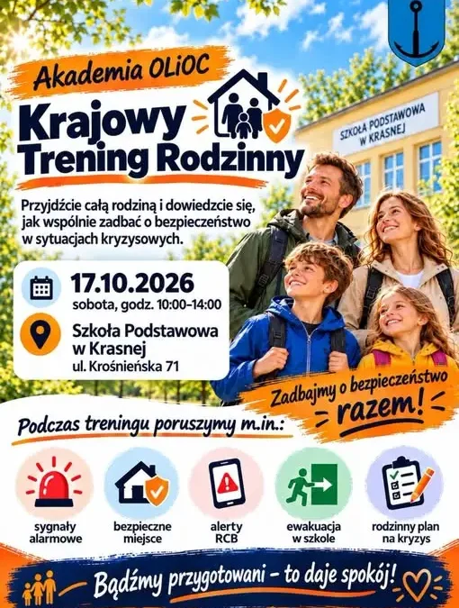 Krajowy Trening Rodzinny Akademii OLiOC w Krasnej – już w sobotę