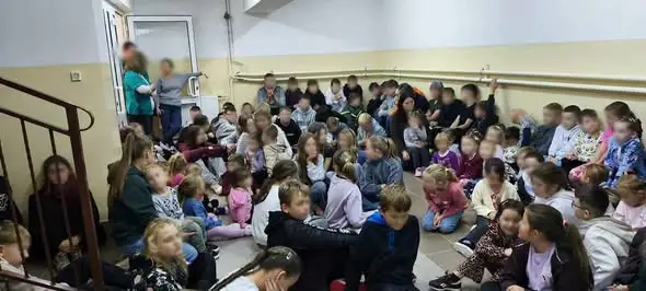 Jaśliska: udana ewakuacja w szkole i zaproszenie na trening bezpieczeństwa