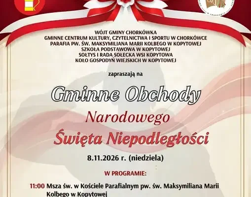Gminne obchody Święta Niepodległości w Kopytowej – program i zaproszenie