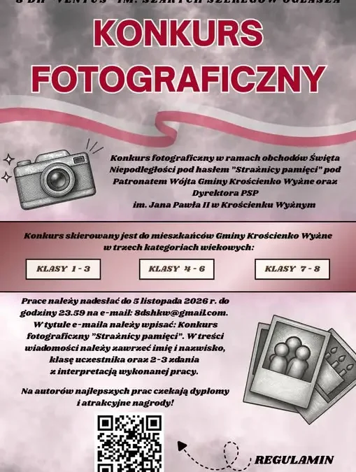 Konkurs fotograficzny „Strażnicy pamięci” – ostatnie dni na zgłoszenia!