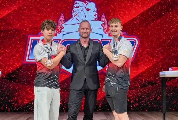 Rymanów święci potrójny sukces na mistrzostwach świata w armwrestlingu