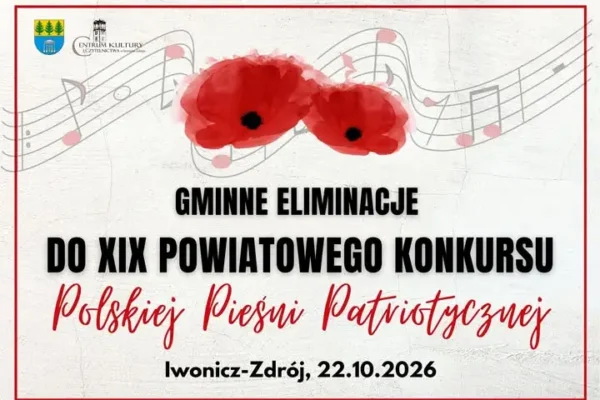 Iwonicz-Zdrój: gminne eliminacje XIX Powiatowego Konkursu Polskiej Pieśni Patriotycznej