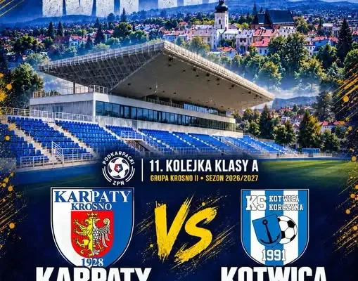 Derby w Krośnie: Kotwica Korczyna zmierzy się z liderem Karpatami