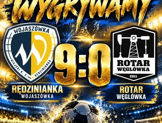 Rędzinianka Wojaszówka rozgromiła Rotar Węglówka 9:0. Hat-trick Młocka i show Głoda