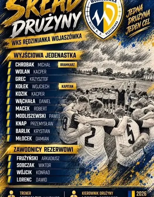 Redzinianka zagra z liderem. Skład na mecz z Orłem Faliszówka