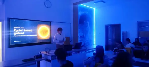 Młodzi astronomowie z Miejsca Piastowego odkrywali tajemnice gwiazd