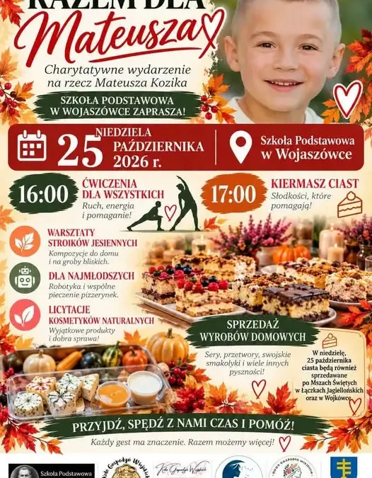 „Razem dla Mateusza” – charytatywny piknik piłkarski w Wojaszówce