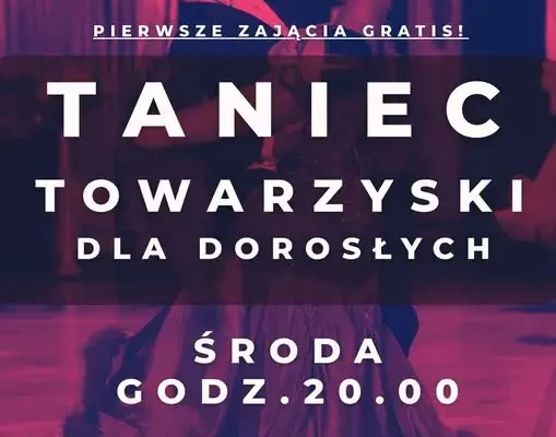 Dukla: ruszają zajęcia tańca towarzyskiego dla dorosłych – pierwsze gratis