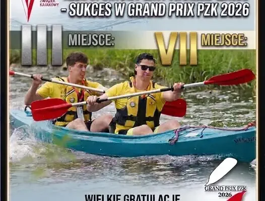 Kajakarze z KS GRYF Iwonicz-Zdrój w czołówce Grand Prix PZKaj