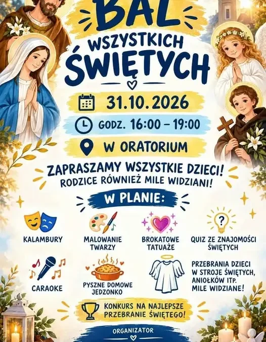 Bal Wszystkich Świętych w Krośnie – zaproszenie na sobotnią zabawę