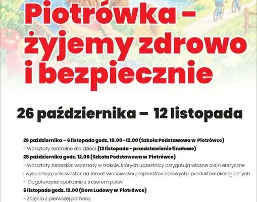 Piotrówka: warsztaty zdrowia i bezpieczeństwa dla mieszkańców