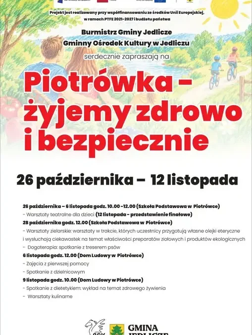 Piotrówka: warsztaty zdrowia i bezpieczeństwa dla mieszkańców