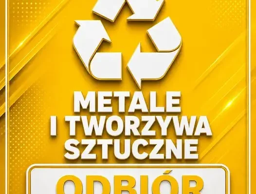 Żółte worki z metalami i tworzywami sztucznymi – odbiór we wtorek 27 października