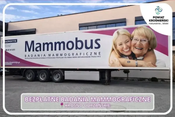 Bezpłatna mammografia w Krośnie Odrzańskim – 2 listopada
