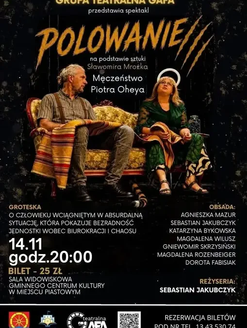 Drugi pokaz „Polowania” w Miejscu Piastowym – bilety na 14 listopada