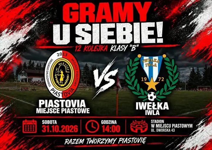 TS Piastovia zaprasza na ostatni domowy mecz w rundzie