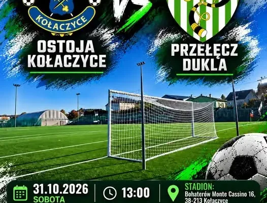 KS Przełęcz Dukla zagra w Kołaczycach w XIII kolejce